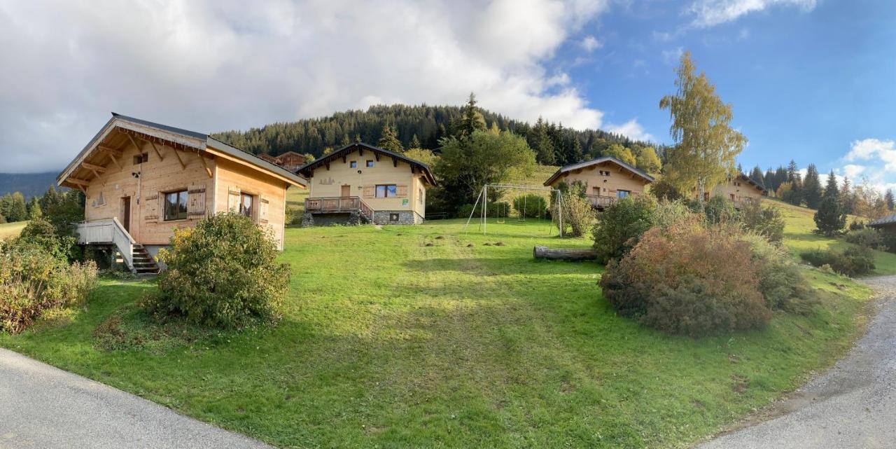 Chalets Savoie Les Chalets D'Heidi Notre-Dame-de-Bellecombe Exterior foto